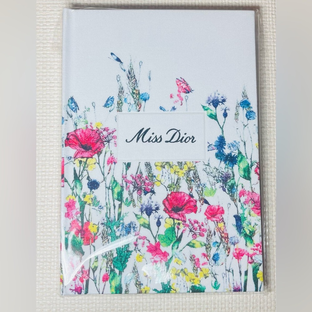 Dior Notebook Floral Cloth